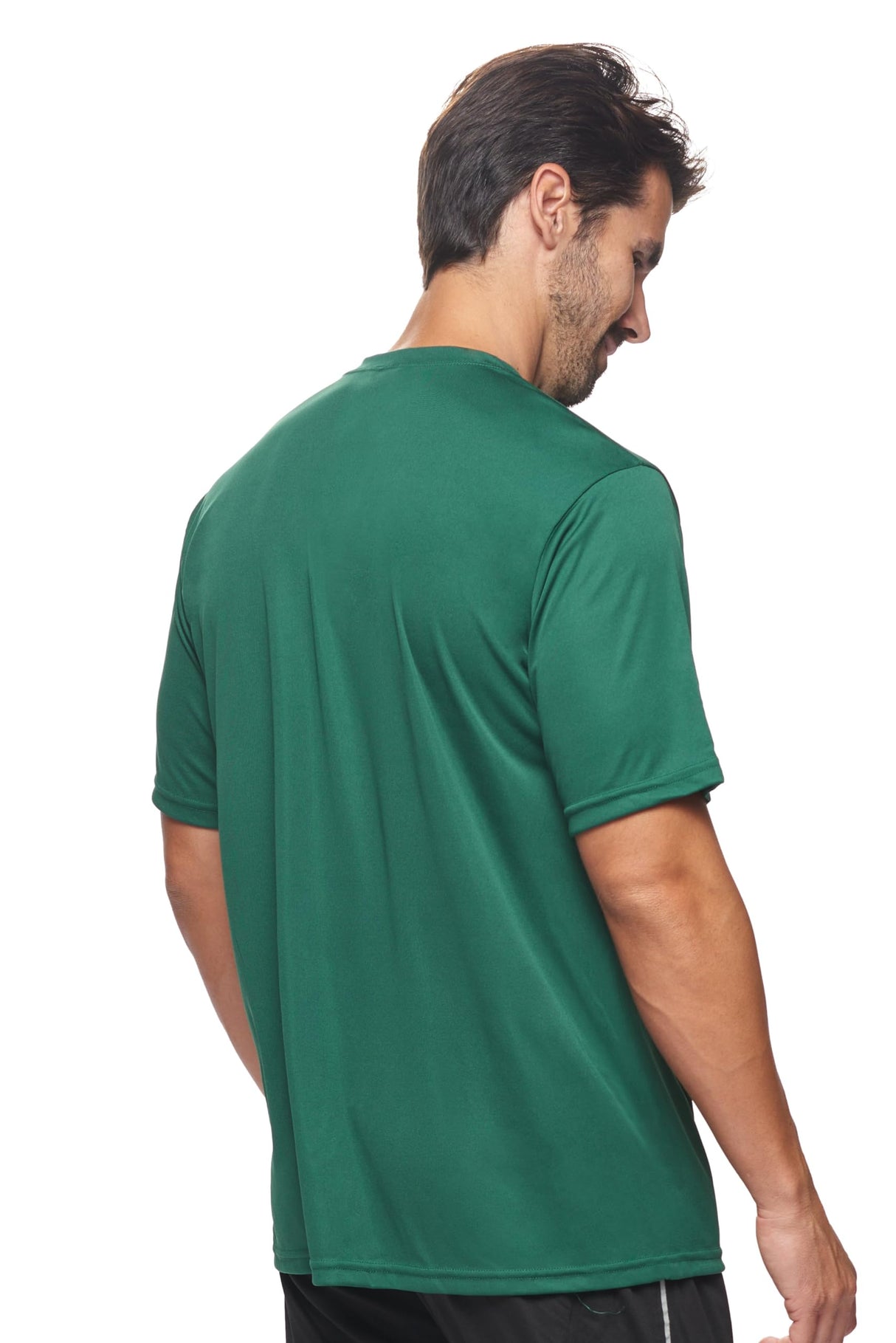 Expert Brand USA-Made Men's Drimax Short-Sleeve Active T-Shirt for Training Gym Hiking Workout