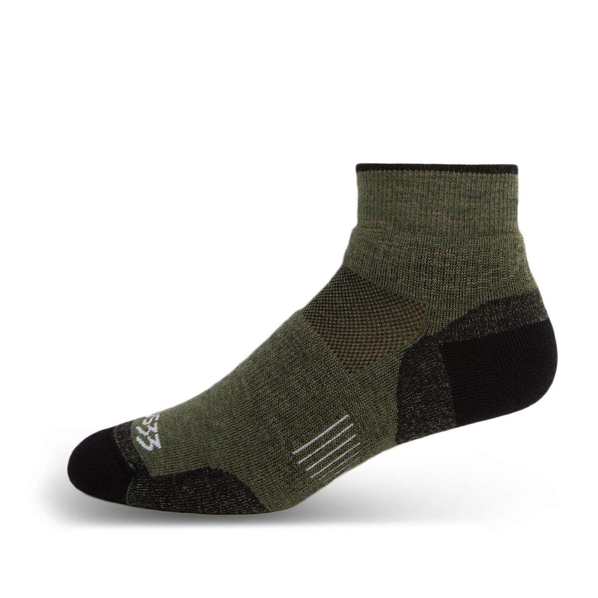 USA Made - Ankle Socks - Trail Running Socks - Merino Wool - Mountain Heritage