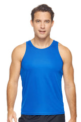 Expert Brand USA-Made Men's Drimax Active Sleeveless Muscle Shirt for Training Gym Hiking Workout