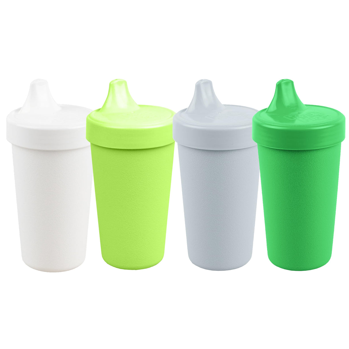 Re-Play Made in USA 10 Oz. Sippy Cups for Toddlers, Pack of 4 - Reusable Spill Proof Cups for Kids, Dishwasher/Microwave Safe - Hard Spout Sippy Cups for Toddlers 3.13" x 6.25", Desert Roses