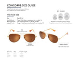 Randolph USA | Concorde Classic Aviator Sunglasses for Men or Women 100% UV