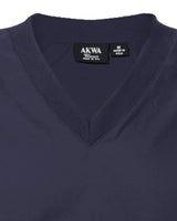 Akwa Made in USA Men's Microfiber Water Repellent V-Neck Pullover Golf Vest