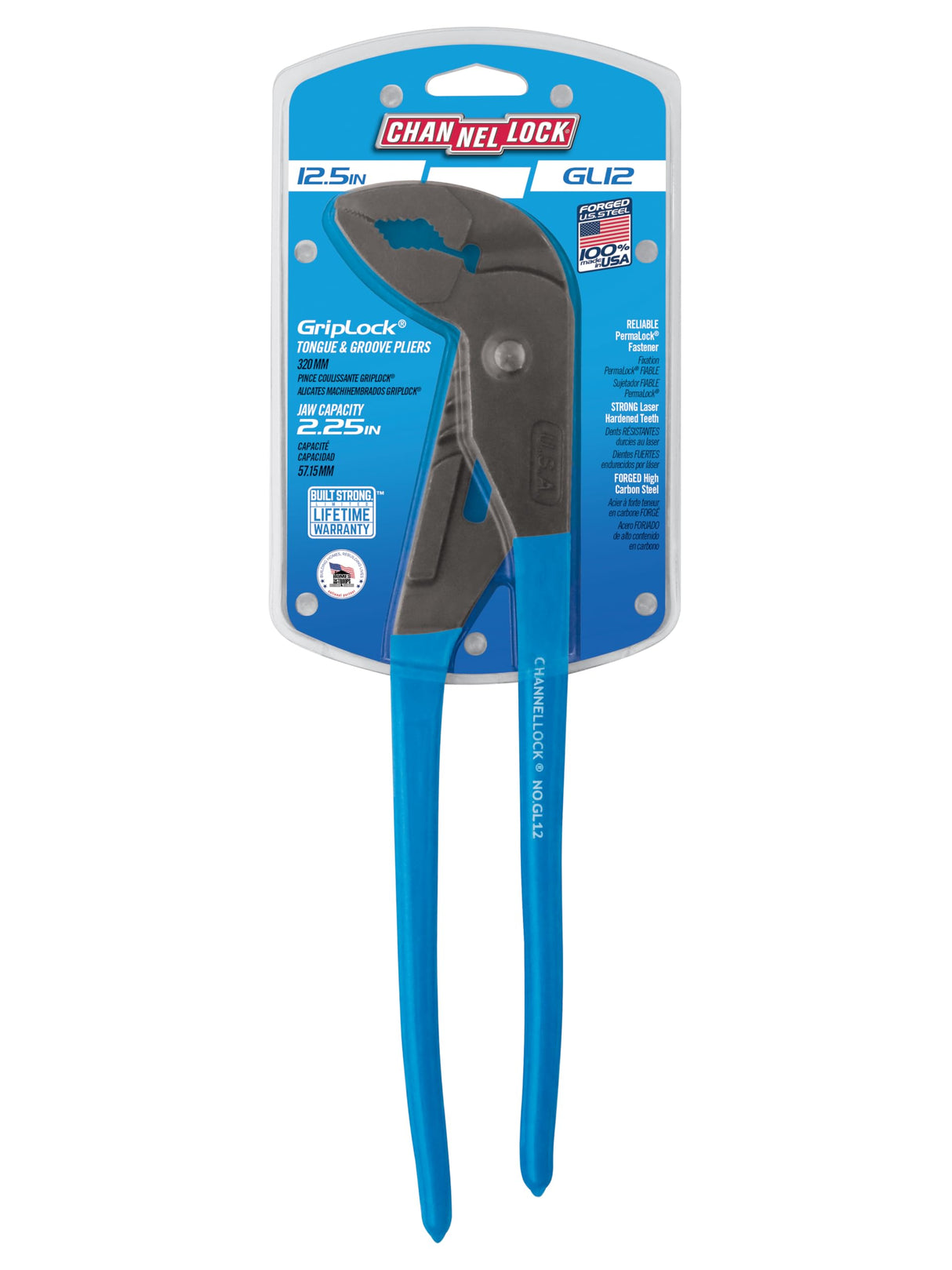 Tongue and Groove Plier,9-1/2" L