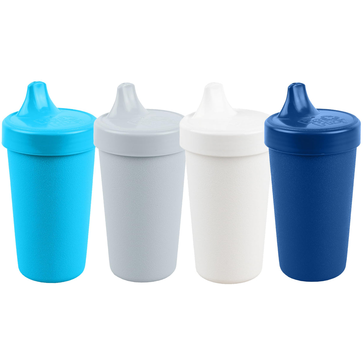Re-Play Made in USA 10 Oz. Sippy Cups for Toddlers, Pack of 4 - Reusable Spill Proof Cups for Kids, Dishwasher/Microwave Safe - Hard Spout Sippy Cups for Toddlers 3.13" x 6.25", Desert Roses