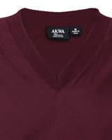 Akwa Made in USA Men's Microfiber Water Repellent V-Neck Pullover Golf Vest