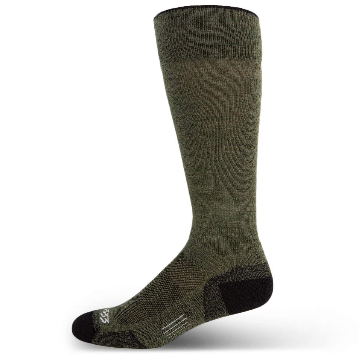 USA Made - Ski and Snowboard Socks - Over the Calf Socks - Merino Wool - Mountain Heritage