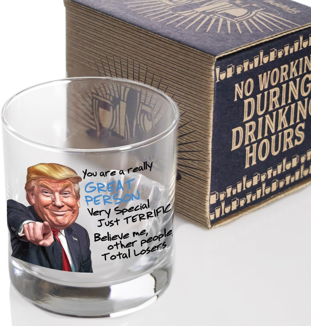Funny Gift for Dad from Daughter, Son - Dad Gifts - Birthday Gifts for Dad - Dad Birthday Gift Ideas - Cool Gifts for Dad - Present for Dad 10oz Whiskey Bourbon Rocks Glass