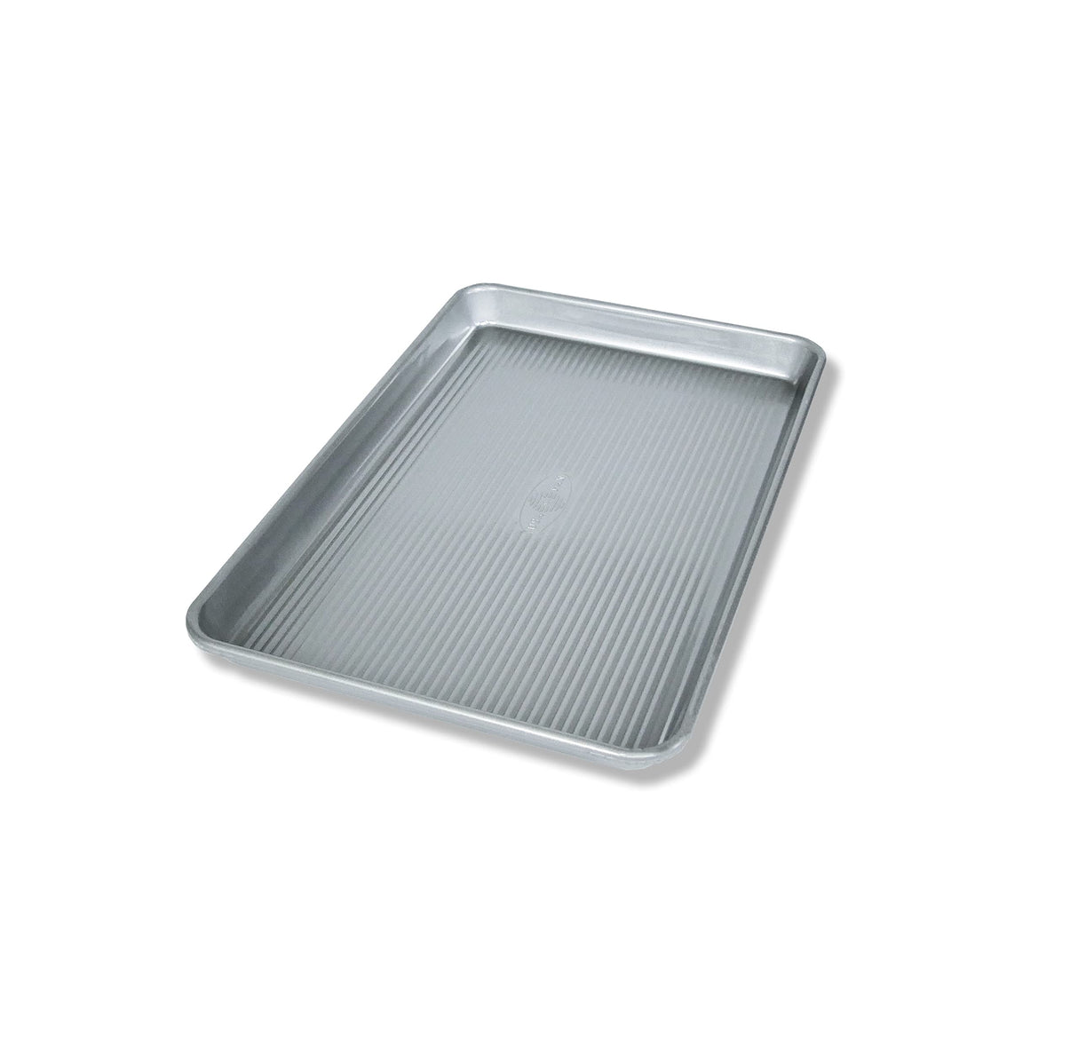 USA Pan Bakeware Mini Sheet Baking Pan Warp Resistant with Nonstick Quick Release Coating, Aluminzed Steel, Set of 2