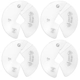 Micro Gainz Dumbbell Fractional 1.25lb Weight Plate, Ideal for Micro Loading, (Choose Color) 4 Piece Fractional Weight Plates, Designed for Dumbbell Training, Made In USA