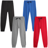 Sweet Hearts Girls' Sweatpants - 4 Pack Super Soft Athletic Performance Jogger Pants: Made in USA (7-16)