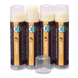 USDA Organic Lip Balm 6-Pack by Earth's Daughter Stocking Stuffers - Fruit Flavors, Beeswax, Coconut Oil, Vitamin E - Best Lip Repair Chapstick for Dry Cracked Lips - Moisturizing Lip Care