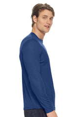 Expert Brand USA-Made Men's Drimax Long-Sleeve Active Shirt for Training Gym Hiking Workout