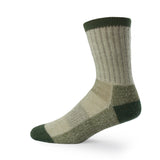 Merino Wool Crew Hiking Sock - Moisture Wicking Sock - Cushioned Sock