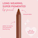 Colourpop Lippie Lip Pencil - High-Pigment, Long-Lasting Lip Liner - Sharpenable Lip Liner Pencil for High-Impact Lip Color - Vegan, Cream Formula with Precise Application - BFF 2 (0.04 oz)