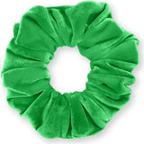 Velvet Scrunchies Premium Plush Soft Ponytail Holder Made in the USA Black