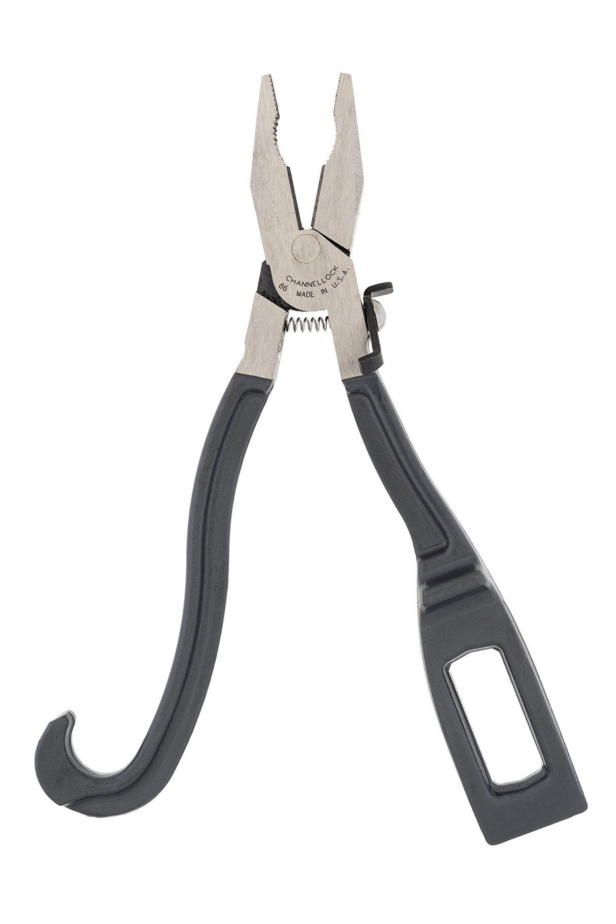 Channellock 86 Spring Loaded Compact Rescue Tool with Lock, 9"