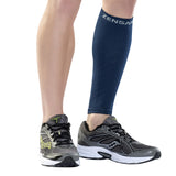 Zensah Calf/Shin Compression Sleeve - Made in the USA Single Leg Compression Sleeve for Shin Splint Relief, Recovery, Running