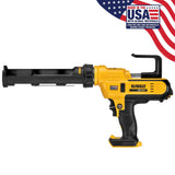 DEWALT 20V MAX Caulking Gun, Cordless, 10oz, Variable Speed Trigger, Interchangeable Canister Trays, Bare Tool Only (DCE560B)