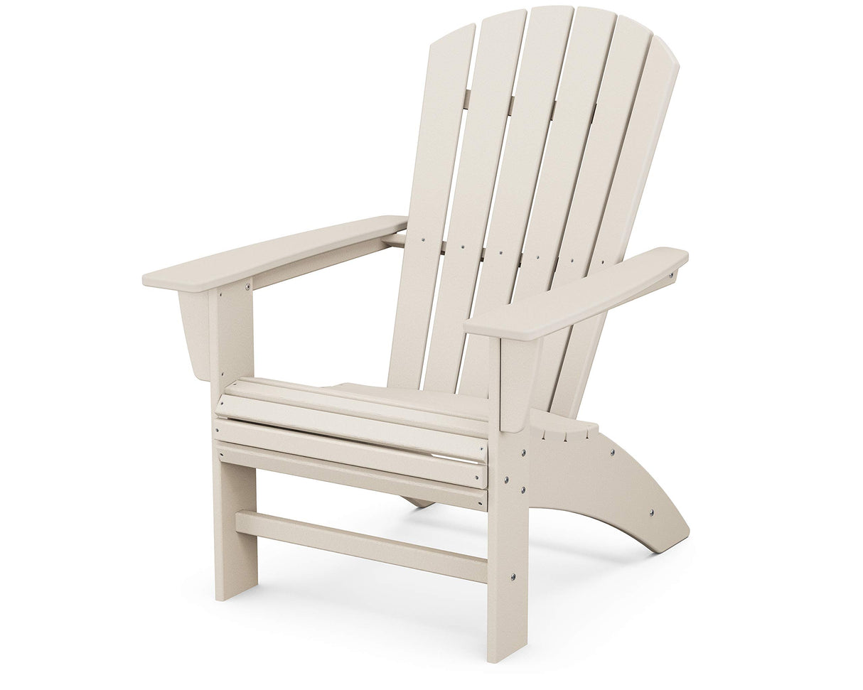 POLYWOOD Nautical Curveback Adirondack Chair