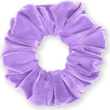 Velvet Scrunchies Premium Plush Soft Ponytail Holder Made in the USA Black