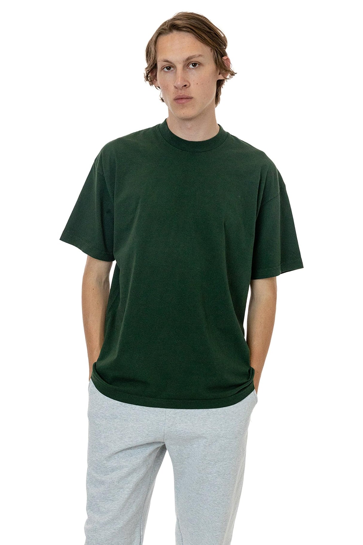1801 - 6.5oz T-Shirt, Made In USA, Garment-Dyed, Shrink-Free, Relaxed Fit