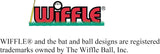 Wiffle® Ball and Bat Set Combo with Pitching Guide - 10 Wiffle® Balls 1 Bat and How to Pitch Pamphlet