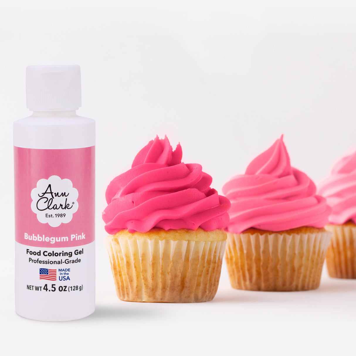 Ann Clark Super Red Food Coloring Gel Large 4.5 oz Professional Grade Made in USA