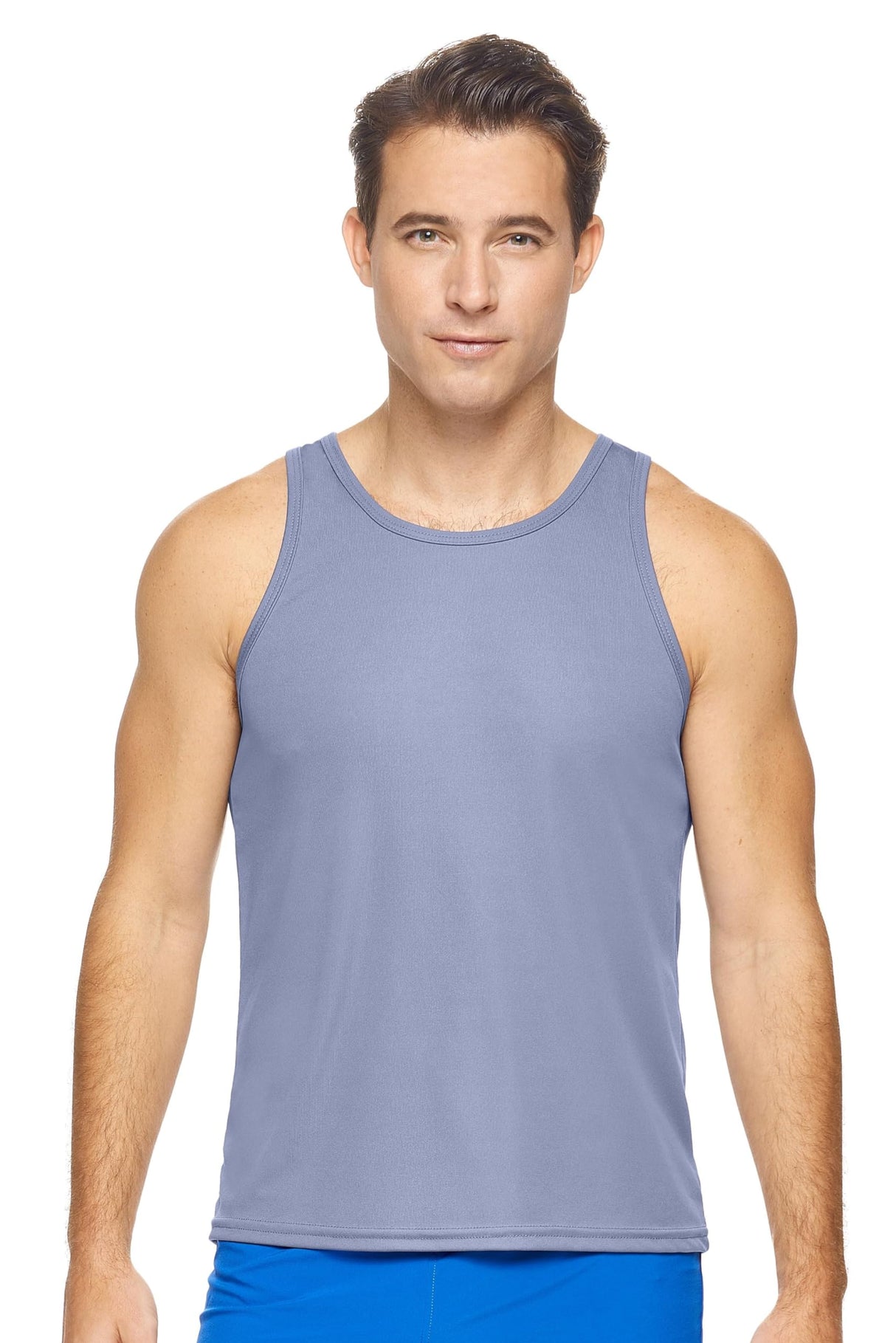 Expert Brand USA-Made Men's Drimax Active Sleeveless Muscle Shirt for Training Gym Hiking Workout