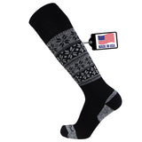 Alpaca Ski Socks – Men Warm Wool Sock, Women Skiing, Snowboarding