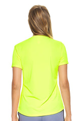 Expert Brand USA-Made Women's Drimax Dry Fit Short Sleeve Athletic T-Shirt