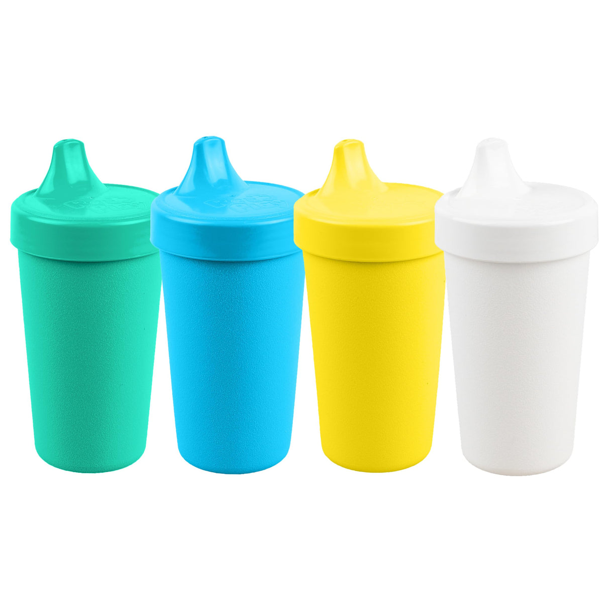Re-Play Made in USA 10 Oz. Sippy Cups for Toddlers, Pack of 4 - Reusable Spill Proof Cups for Kids, Dishwasher/Microwave Safe - Hard Spout Sippy Cups for Toddlers 3.13" x 6.25", Desert Roses