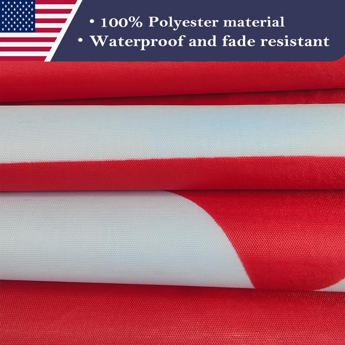 Double Sided Red Trump 2024 Flag 3x5 Made in USA Outdoor Heavy Duty 3 Ply Polyester Trump Take America Back Flag with White Starting Tape and 2 Brass Grommets
