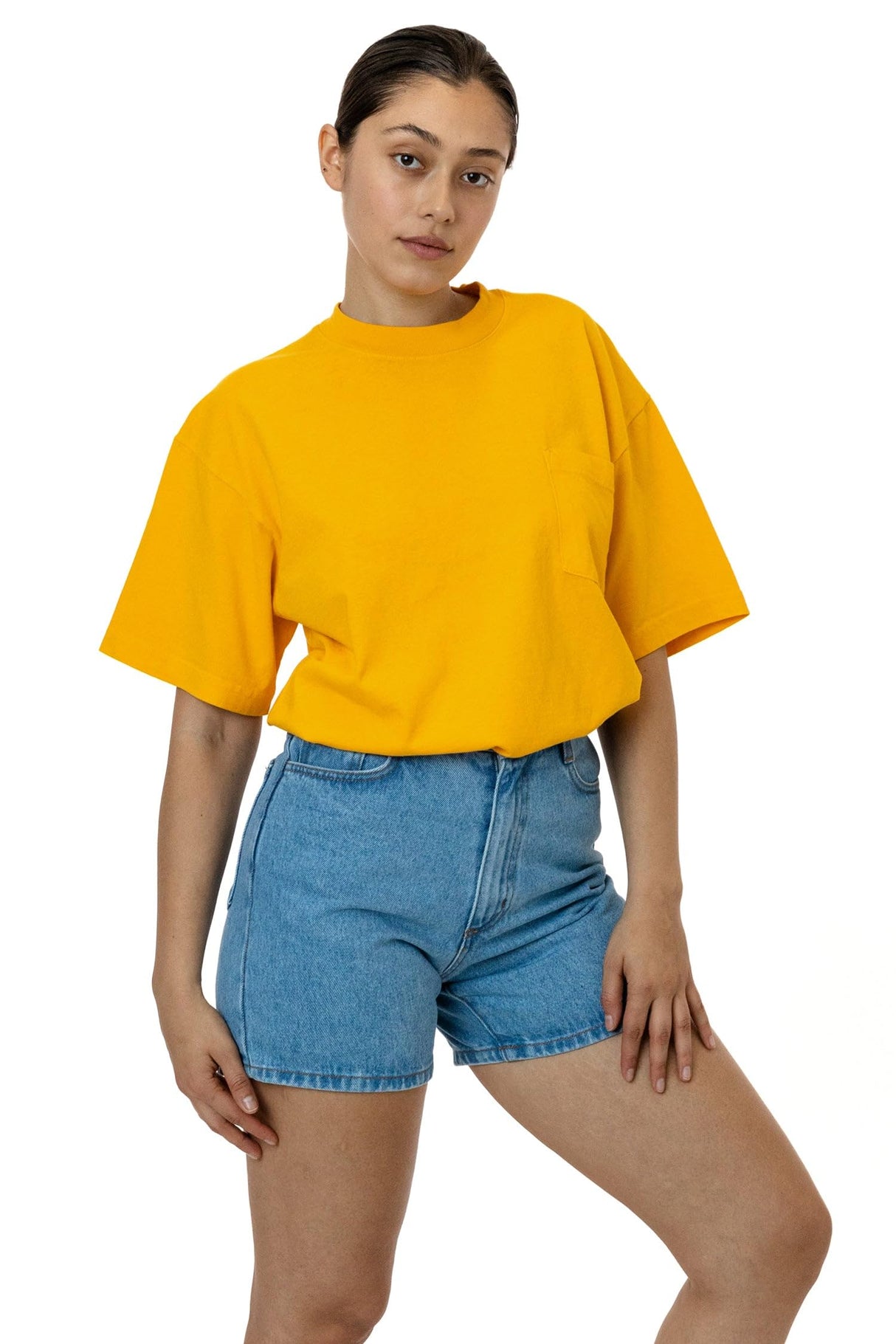 1801 - 6.5oz T-Shirt, Made In USA, Garment-Dyed, Shrink-Free, Relaxed Fit