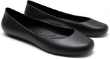 OKABASHI Women's Georgia Soft Jelly Ballet Flats | Daily Slip-On Shoes w/Arch Support | Helps Relieve Foot Soreness & Pain