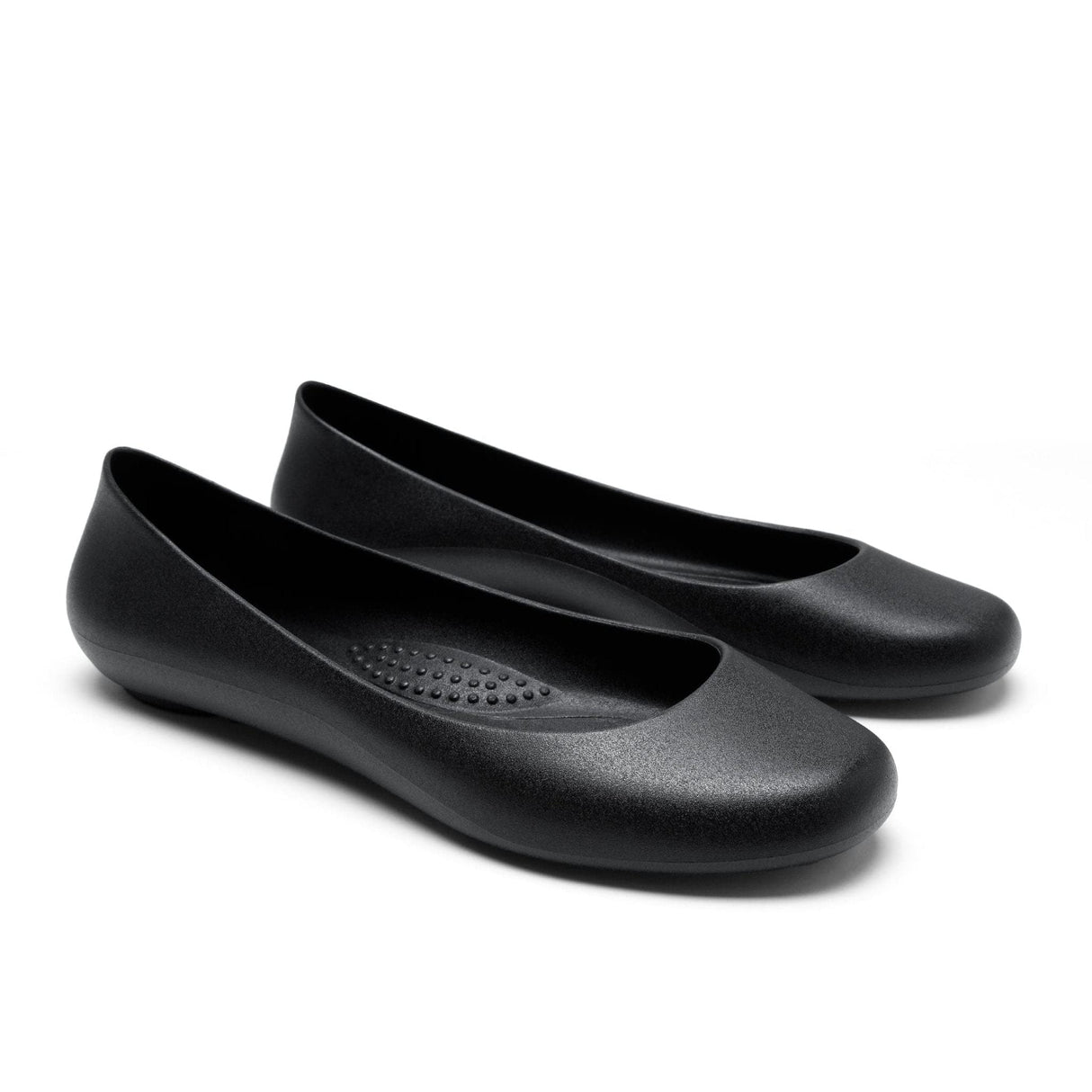 OKABASHI Women's Georgia Soft Jelly Ballet Flats | Daily Slip-On Shoes w/Arch Support | Helps Relieve Foot Soreness & Pain