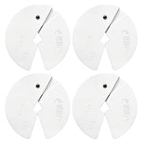 Micro Gainz Dumbbell Fractional 2.5 lb Weight Plate, Ideal for Micro Loading, (Choose Color) 4 Piece Fractional Weight Plates, Designed for Dumbbell Training, Made In USA