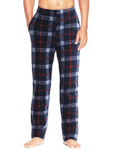 Ma Croix Made in USA Premium Plaid Pajama Pants Knit Fleece Lounge PJ Bottom with Pockets