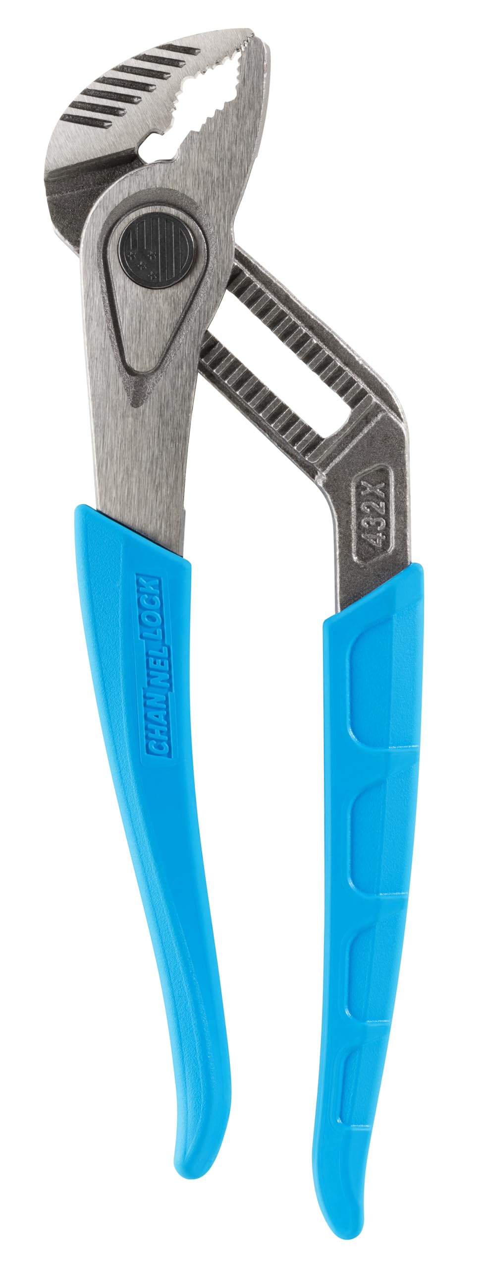 Channellock 442X 12” V-JAW SPEEDGRIP Tongue & Groove Pliers, Forged High Carbon Steel, Push Button Adjustment, Made in the USA