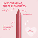 Colourpop Lippie Lip Pencil - High-Pigment, Long-Lasting Lip Liner - Sharpenable Lip Liner Pencil for High-Impact Lip Color - Vegan, Cream Formula with Precise Application - BFF 2 (0.04 oz)