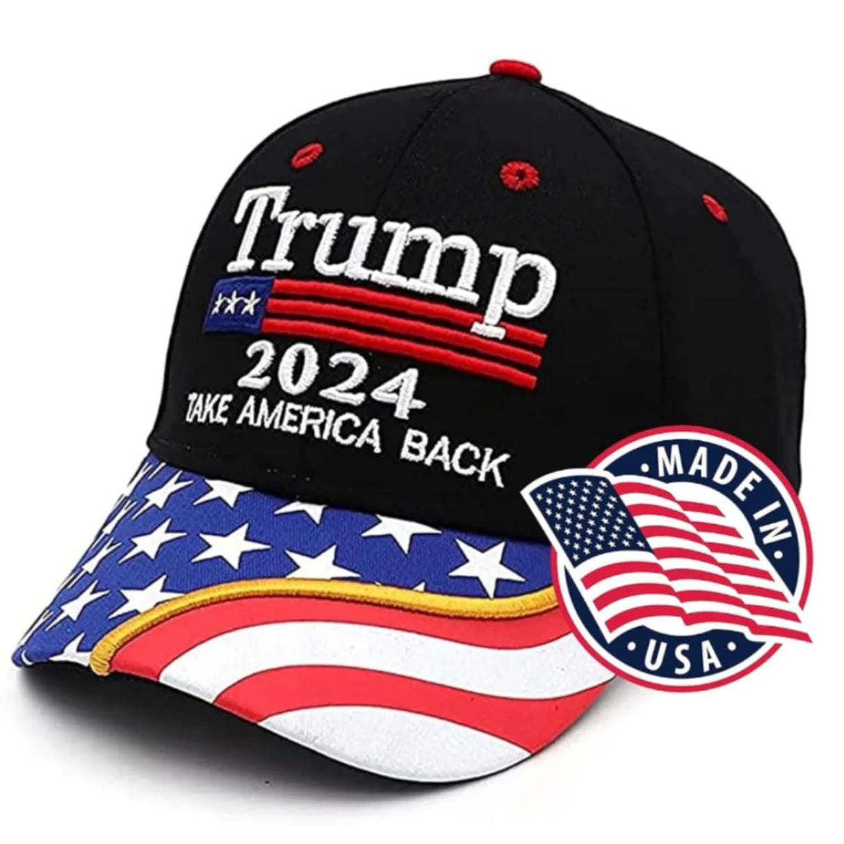 Made in USA Trump Hat 2024 Take America Back Camo Hat Adjustable Cap Hat Presidential Election Campaign