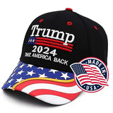 Made in USA Trump Hat 2024 Take America Back Camo Hat Adjustable Cap Hat Presidential Election Campaign