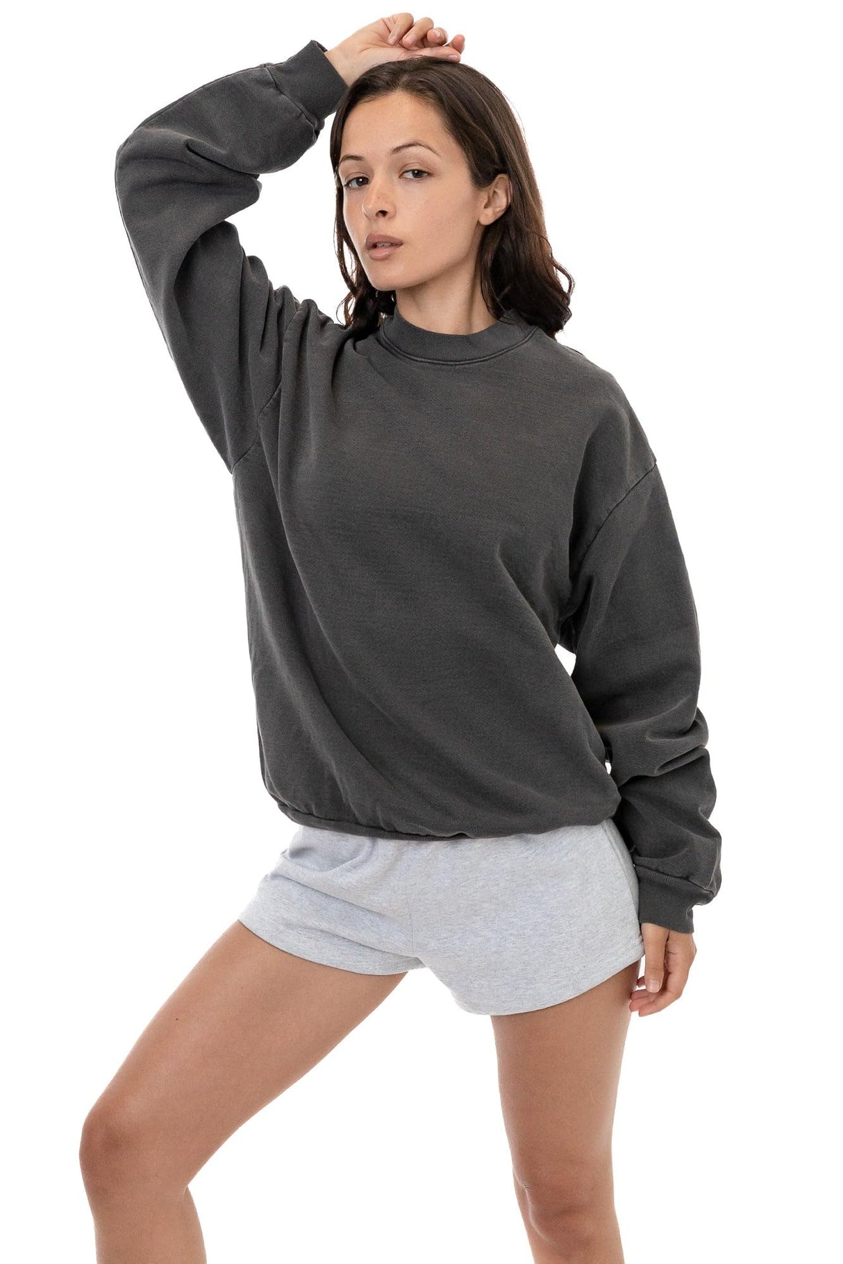 Los Angeles Apparel Heavy Fleece Crewneck Sweater