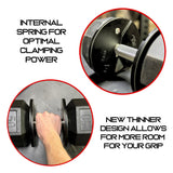 Micro Gainz Dumbbell Fractional 2.5 lb Weight Plate, Ideal for Micro Loading, (Choose Color) 4 Piece Fractional Weight Plates, Designed for Dumbbell Training, Made In USA