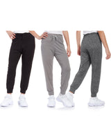 Sweet Hearts Girls' Sweatpants - Super Soft Athletic Performance Joggers: Made in USA (3 Pack)