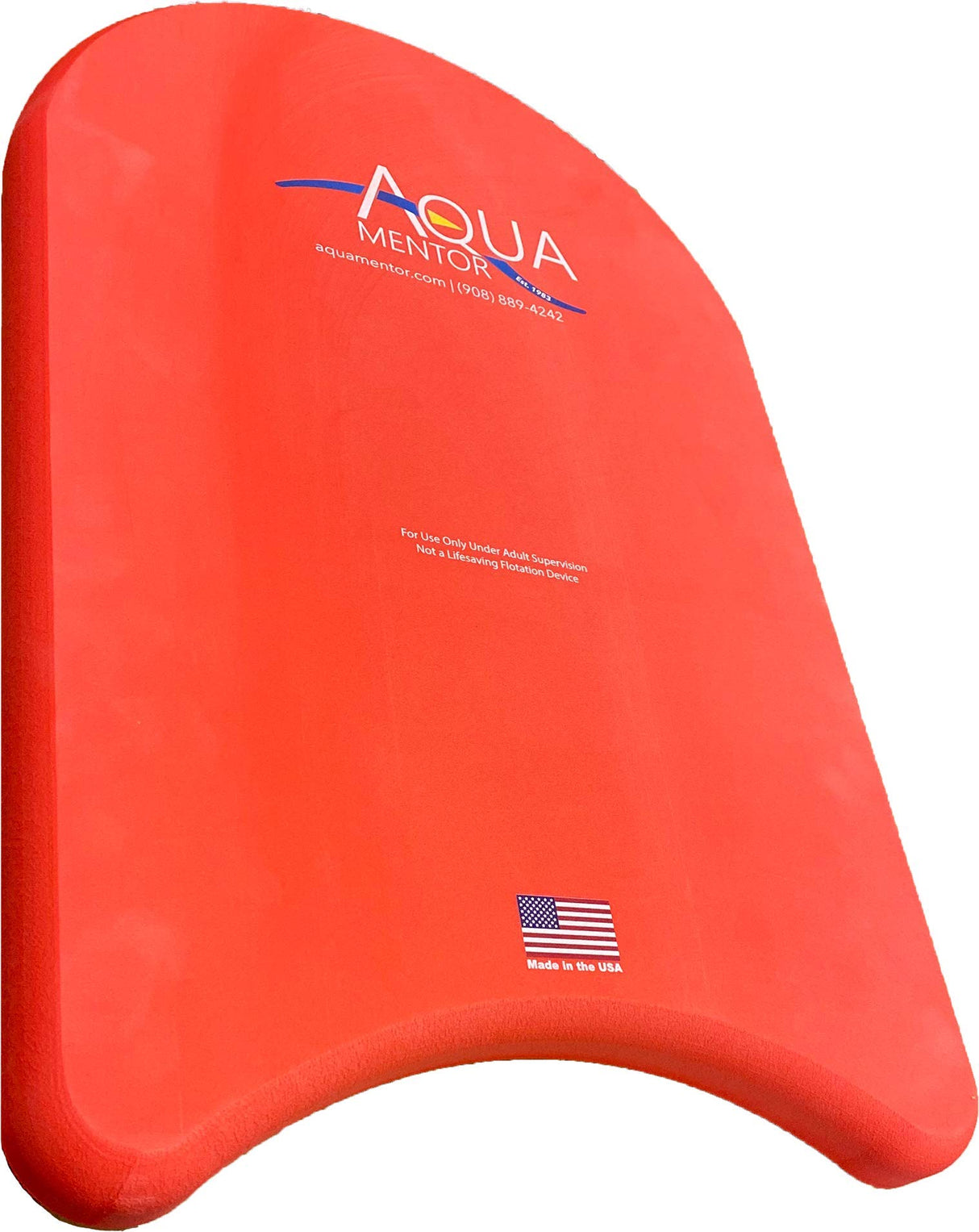 Adult Competition Swim Kickboard - Made in The USA - Adult Kickboard for Pool Exercise, Swim Drills, Practice, Aquatherapy, Great for Swimmers at All Levels from Elite to Beginner