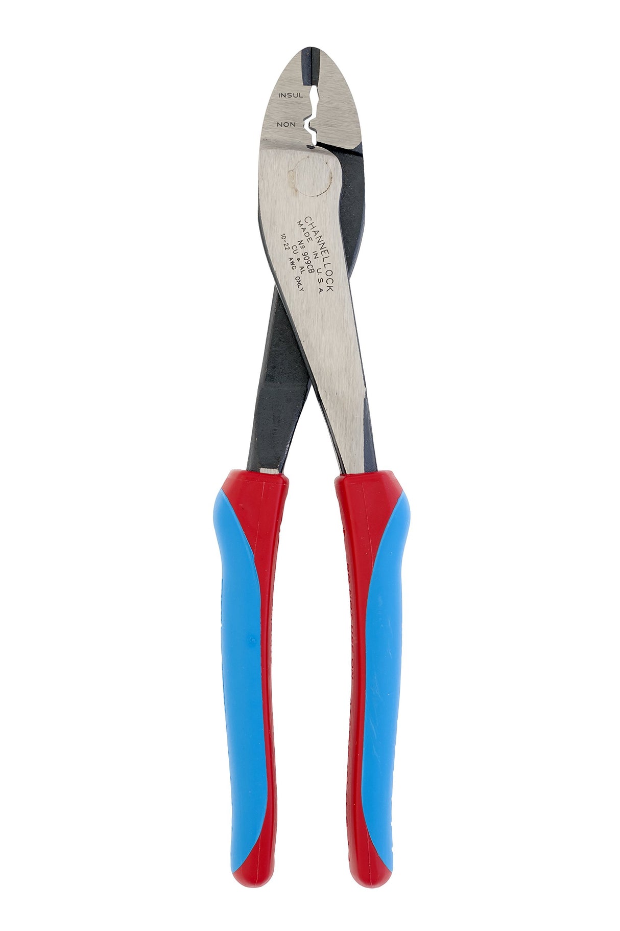 Channellock 358CB 8-Inch End Cutting Plier with Code Blue Comfort Grips