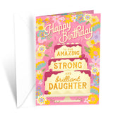 Prime Greetings Friend Birthday Card, Made in America, Eco-Friendly, Thick Card Stock with Premium Envelope 5in x 7.75in, Packaged in Protective Mailer
