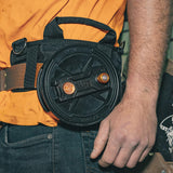 Klein Tools 27400 Tie wire Reel, Made in USA, Lightweight Aluminum, Left Handed and Right Handed with Rewind Knob