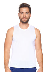 Expert Brand USA-Made Men's Soft Casual Activewear Siro Raw Edge Muscle Tee