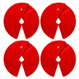 Micro Gainz Dumbbell Fractional 2.5 lb Weight Plate, Ideal for Micro Loading, (Choose Color) 4 Piece Fractional Weight Plates, Designed for Dumbbell Training, Made In USA